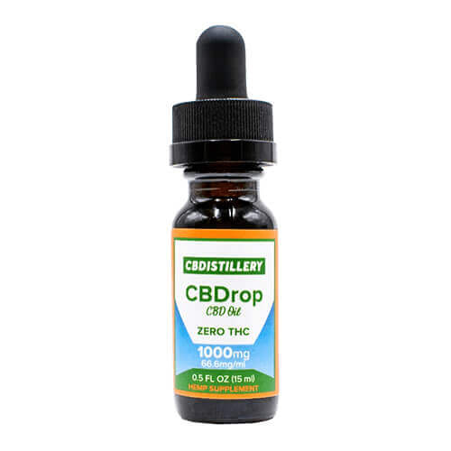 CBDistillery 1000mg 15ml Pure CBD Oil (THC Free) - UK