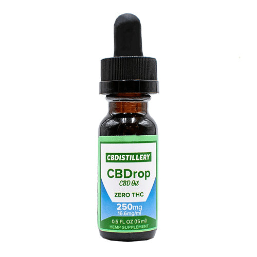 CBDistillery 250mg 15mg Pure CBD Oil (THC Free) - UK