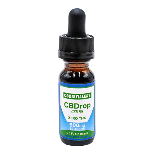 CBDistillery 500mg 15mg Pure CBD Oil (THC Free) - UK