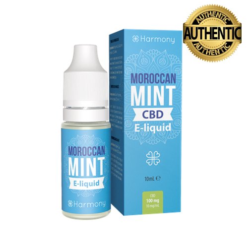 Harmony CBD E-Liquid Moroccan Mint - 10 ML
