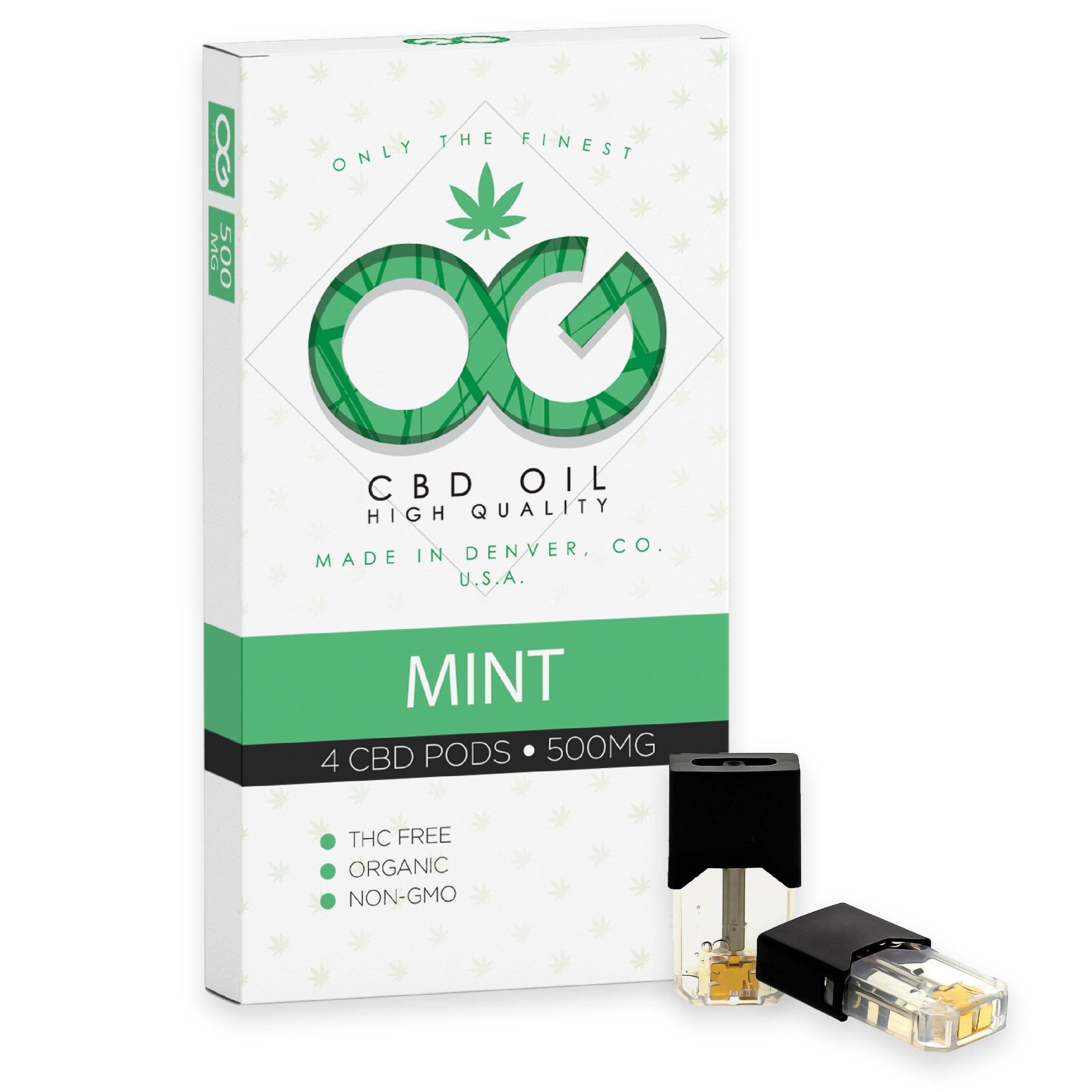 OG CBD Mint Pods (Pack of 4) – UK