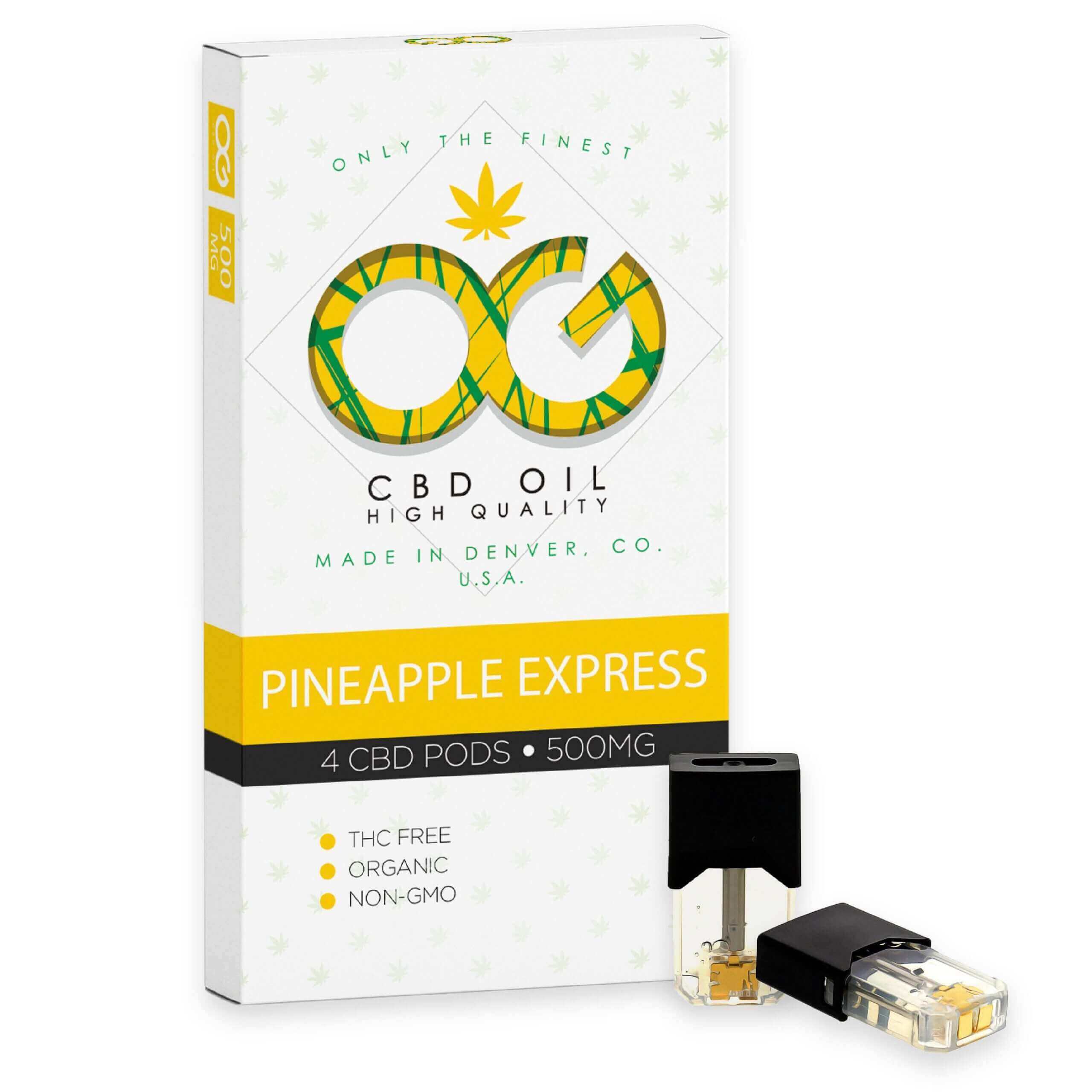 OG CBD Pineapple Express Pods (Pack of 4) – UK