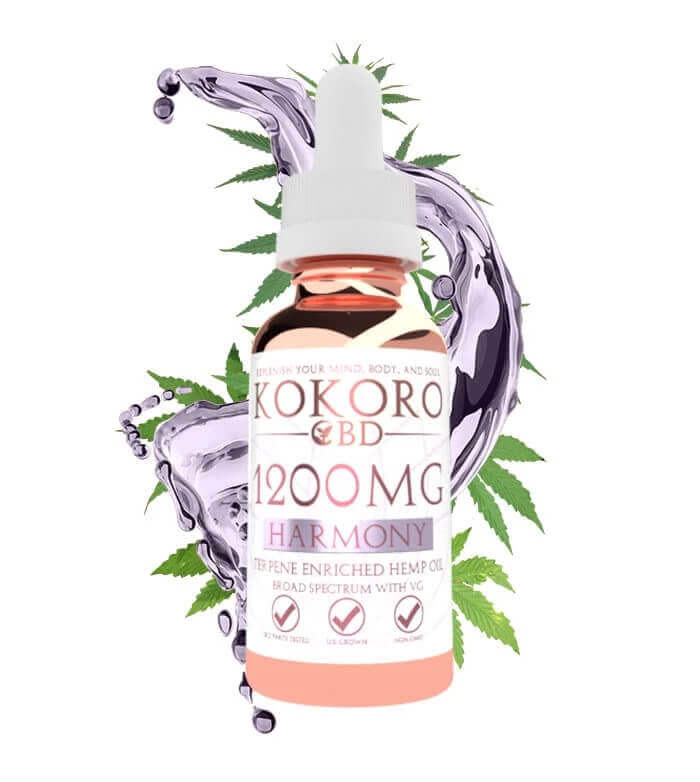 Pinnacle Kokoro Indica Harmony Broad Spectrum 1200mg - UK