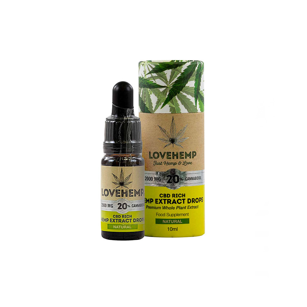 Love Hemp 2000MG 20% CBD Oil – 10ML