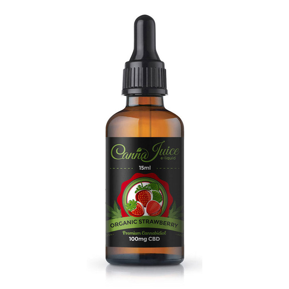 Strawberry CBD E-Liquid - 100mg Strawberry CBD E-Liquid - 100mg