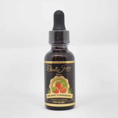 Strawberry CBD E Liquid - 1000mg Gold Label