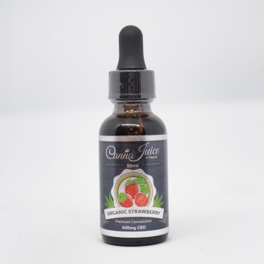 Strawberry CBD E Liquid - 600mg Silver Label