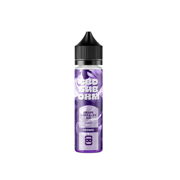 CBD Sub Ohm 500mg CBD E-liquid 50ml (70VG/30PG) (BUY 1 GET 2 FREE)