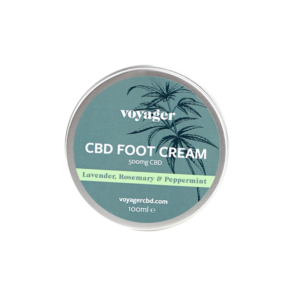 Voyager 500mg CBD Foot Cream - 100ml