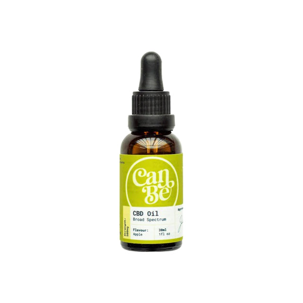 CanBe 500mg CBD Broad Spectrum Apple Oil - 30ml (BUY 1 GET 1 FREE)