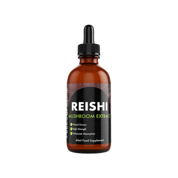 Feel Supreme Reishi Mushroom Liquid Tincture - 60ml