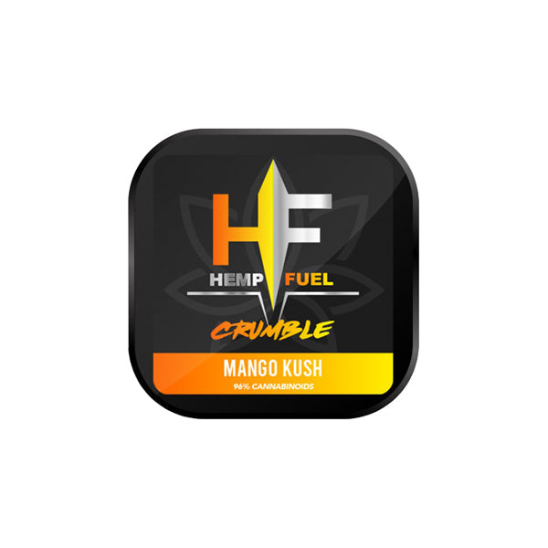Hemp Fuel 85% Broad Spectrum CBD Crumble Mango Kush - 1g