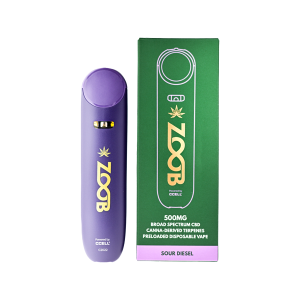 Zoob 500mg Broad Spectrum CBD Vape Pen