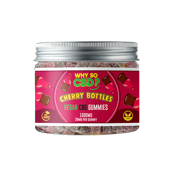 Why So CBD? 1000mg CBD Small Vegan Gummies - 11 Flavours